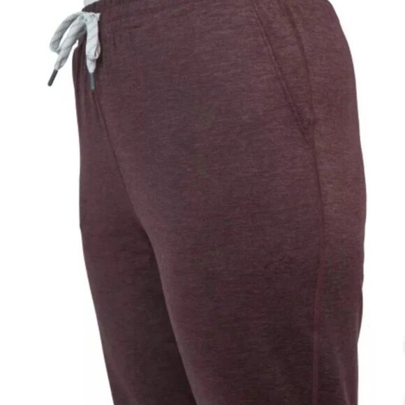 KIRKLAND Signature Women's Moisture Wicking Lightweight Jogger Pant, Pockets RED - Picture 3 of 3